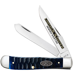 Case XX #53980 - Trapper - Ocean Blue Bone Gator Jig - Limited Editon XXXVIII