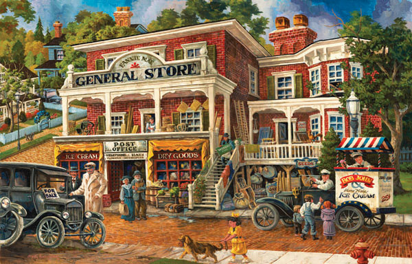 SunsOut Puzzle - #56073 Fannie Mae's General Store - 1000pc Jigsaw Puzzle