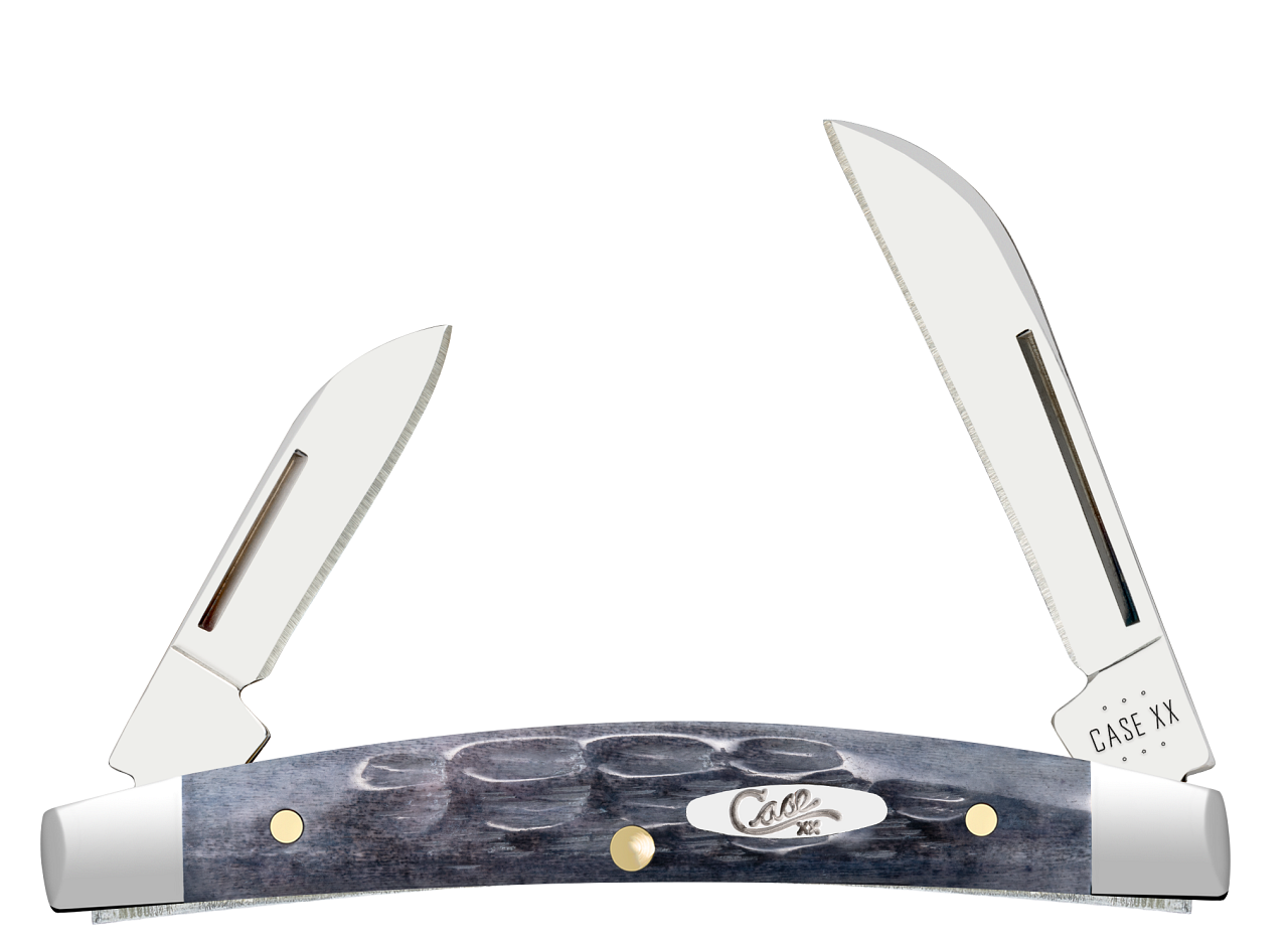 Case XX #58422 - Small Congress - Gray Bone, Crandall Jig - Carbon Steel - 2023 VAULT RELEASE