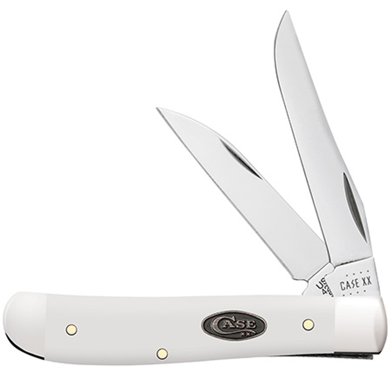 Case XX #63965 - Trapper/Mini - White Synthetic 