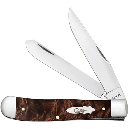 Case XX #64060 - Trapper - Brown Maple Burl Wood