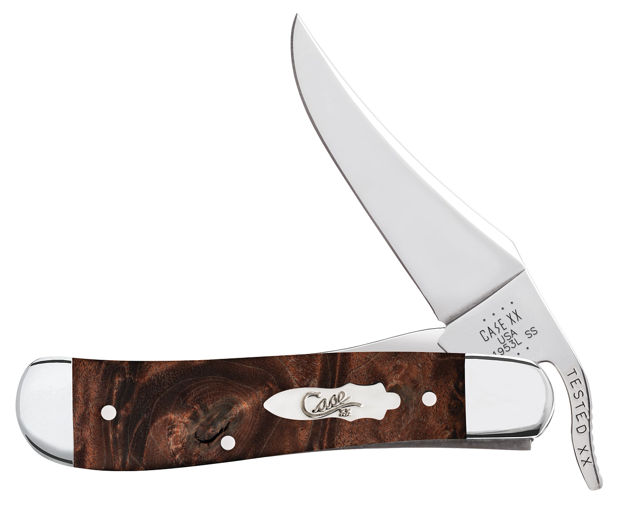 Case XX #64068 - Russlock - Brown Maple Burl