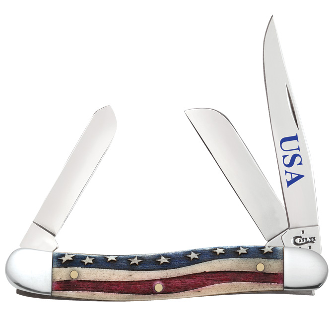 Case XX #64136 - Medium Stockman - Star Spangled 