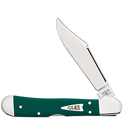 Case XX #64534 - Mini Copperlock - Spruce Green Synthetic