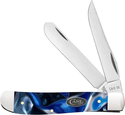 Case XX #70563 - Mini Trapper - Smooth Ocean Blue