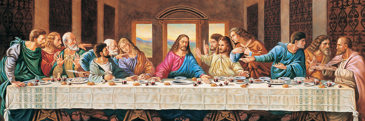 Leanin' Tree/MasterPieces Puzzle - #71372 Inspirational: The Last Supper - 1000pc Panoramic Jigsaw Puzzle