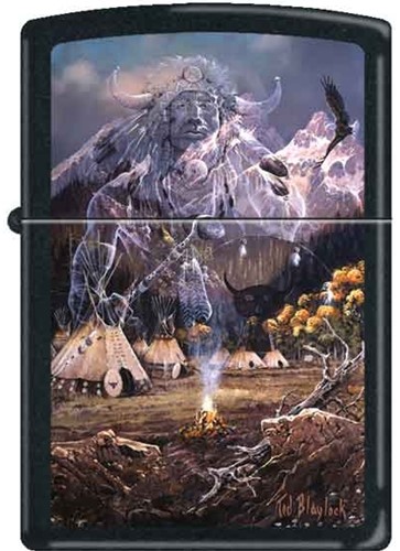 Zippo - #71995 Spirit of the Flame Lighter by Ted Blaylock
