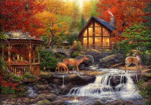 Leanin' Tree/MasterPieces Puzzle - #72010 Colors of Life - 1000pc Jigsaw Puzzle