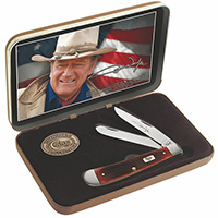 Case XX #07444 - Trapper - Commentative Dark Red - Jewel Box