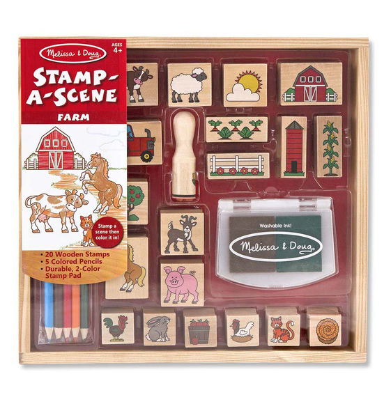 8592 - Melissa & Doug Stamp-a-Scene Farm