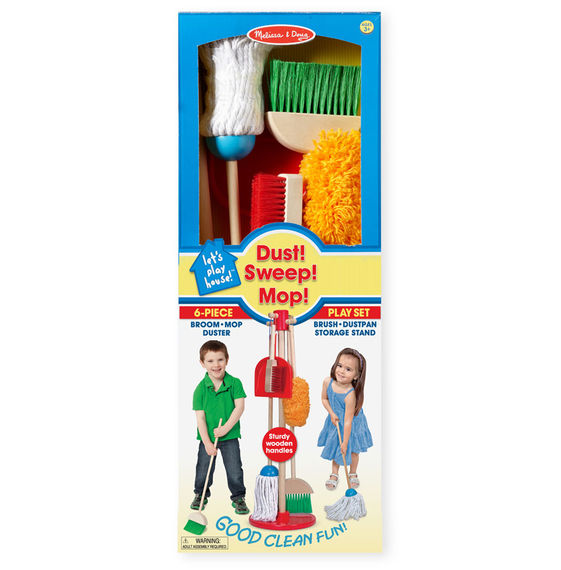 8600 - Melissa & Doug Let's Play House! Dust! Sweep! Mop!