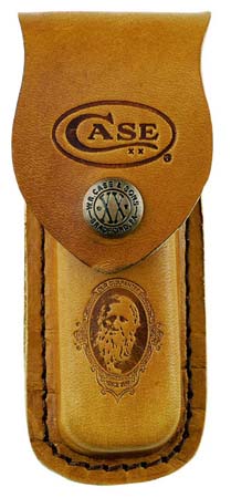 Case XX #9026 - Job Case Brown Leather Sheath, Medium