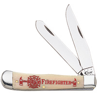 Case XX #910057 - Trapper - Firefighter - Natural Smooth Bone