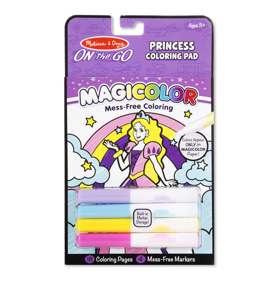 9136 - Melissa & Doug Magicolor On-the-Go Princess Coloring Pad