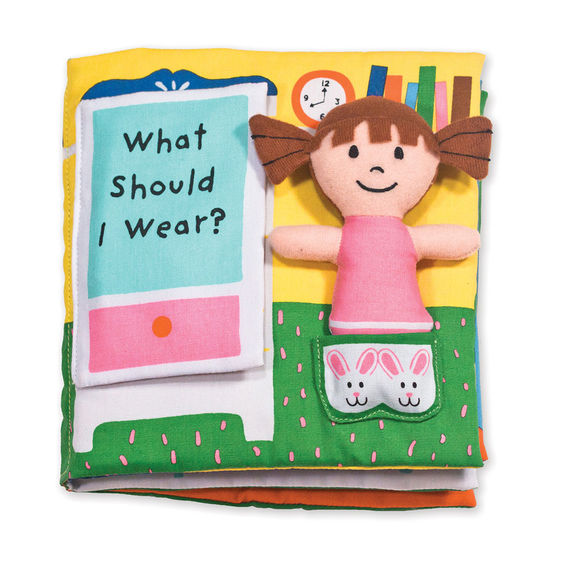 9204 - Melissa & Doug Soft Activity Book - What Should I Wear?