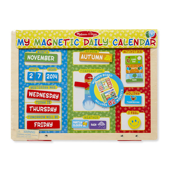 9253 - Melissa & Doug My Daily Daily Calendar 