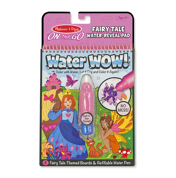 9415 - Melissa & Doug Water WOW! Fairy Tale On-the Go Travel Activity 