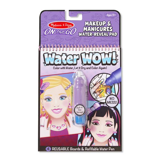 9416 - Melissa & Doug Water WOW! Make-up & Manicure On-the-Go Travel Activity