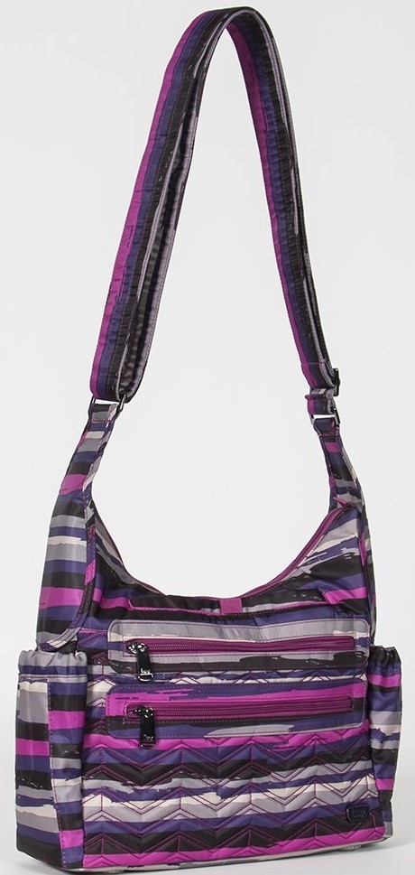 LUG - Camper - East/West Crossbody Purse - Painted Rose