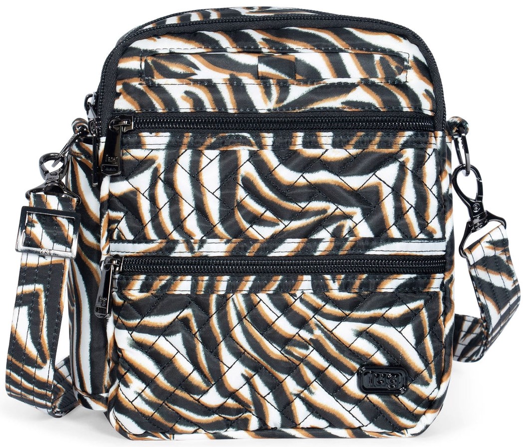 LUG - Can Can XL - Fresh & Functional Convertible Crossbody - Zebra Sand