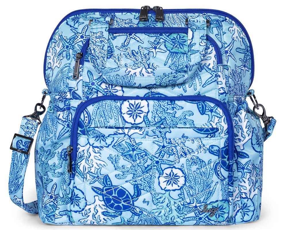 LUG - Canter 2 - Convertible Tote Bag - Sealife Blue