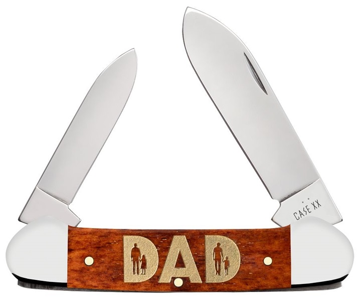 Case Father's Dad Chestnut Bone Canoe 13362