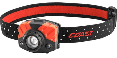 Coast FL75R Rechargeable Pure Beam Focus Headlamp - 20620, Orange