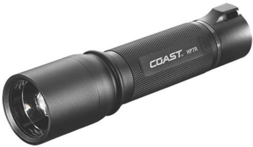 Coast HP7R Rechargeable Flashlight  - Black