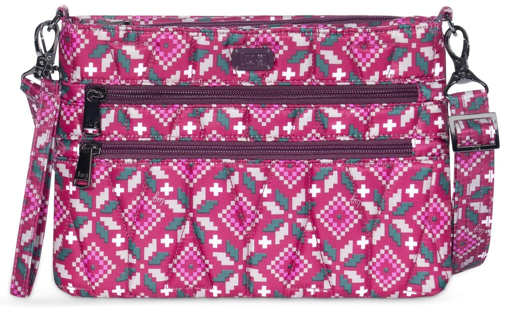 LUG - Dazzle - Convertible Crossbody - Fair Isle Wine