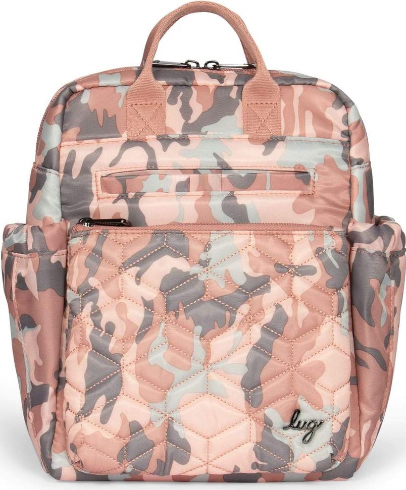 LUG - Dodger - Fun & Functional Backpack - Camo Rose