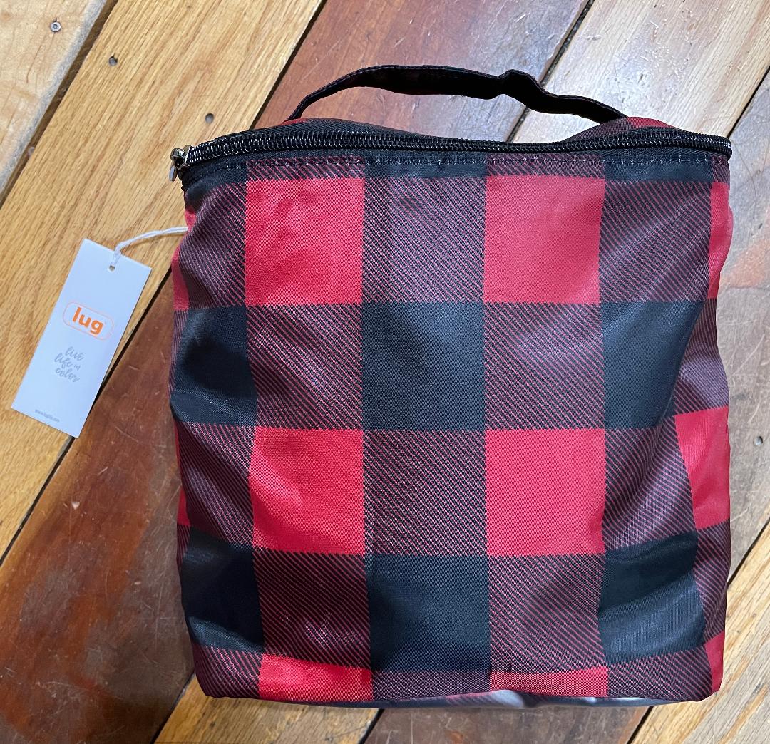 LUG - Dolly - Full Size Product Travel Organizer - Buffalo Red Check