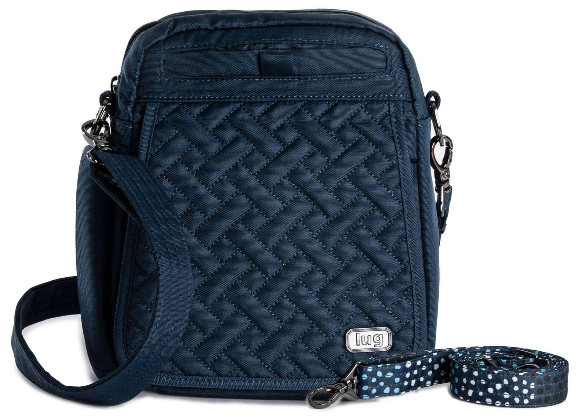 lug crossbody flapper