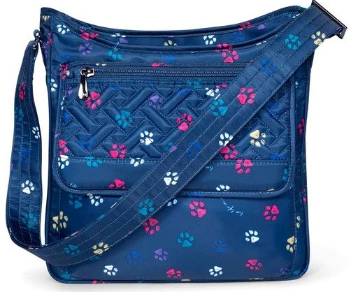 LUG Hopscotch Adventure Purse Paws Navy Planktown Hardware More