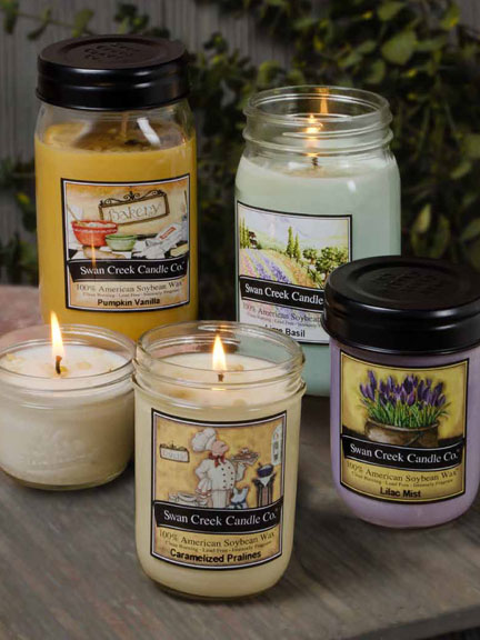 swan candles