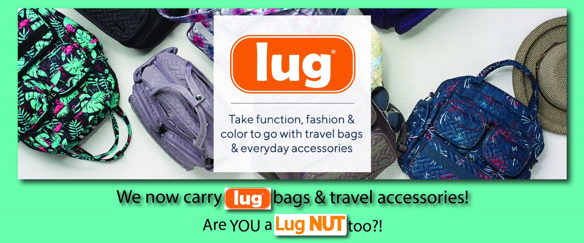 Lug Bags - New!!
