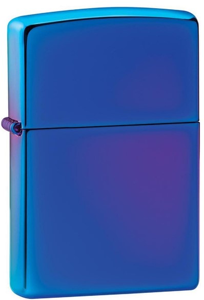 Zippo - #29899 Indigo High-Polish Chrome Lighter