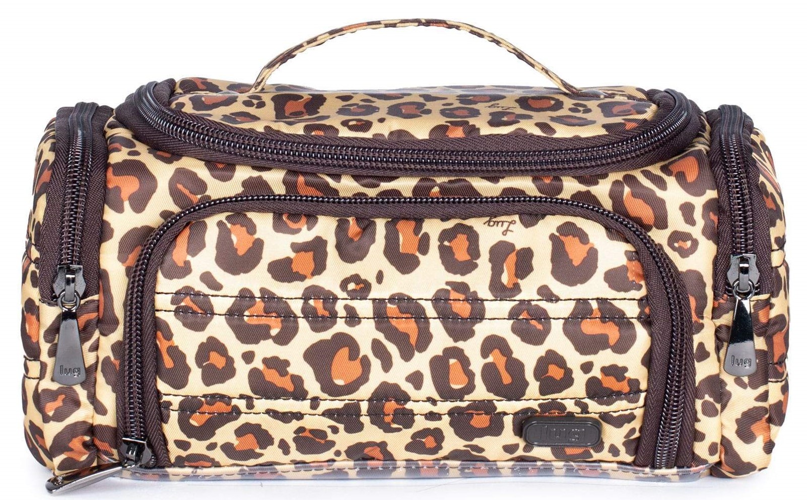 LUG - Mini Trolley - Mini Travel Essentials Bag - Leopard Brown