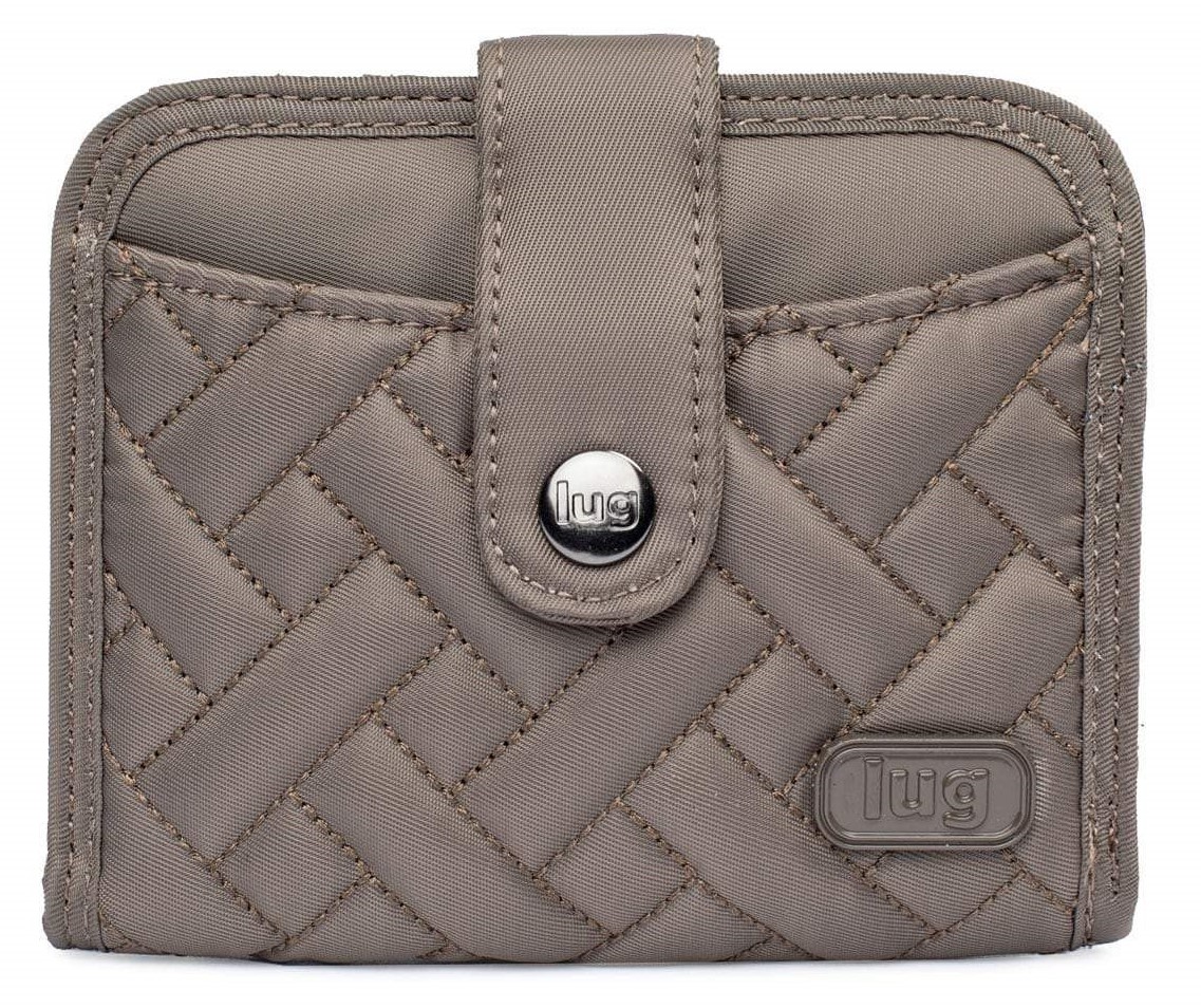 LUG Minuet Small Wallet/ID Holder Walnut Brown Planktown