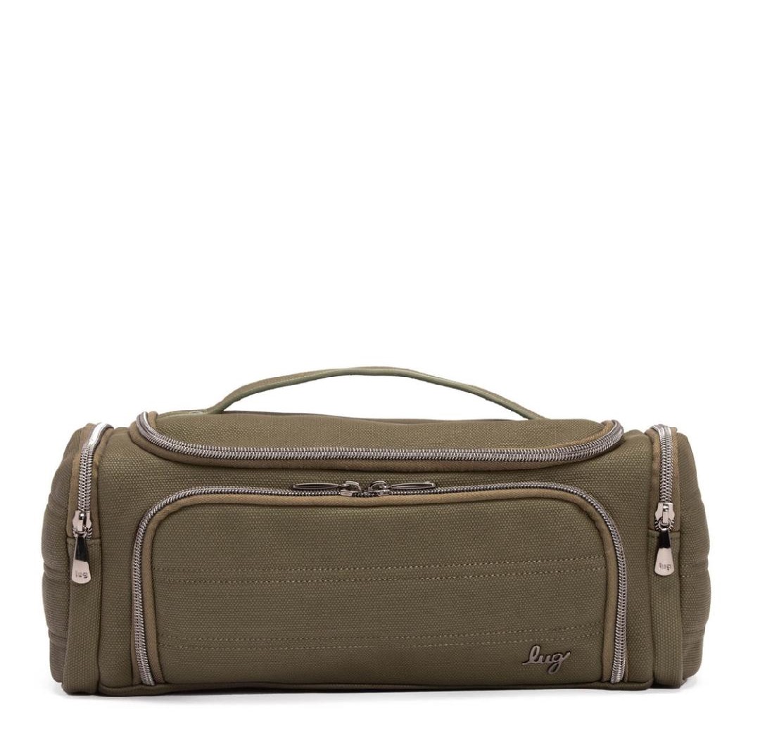 LUG - Trolley - Cosmetic Case -  Matte Luxe Olive Green