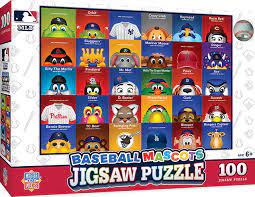 Leanin' Tree/Masterpieces Puzzle - #MLB1050 MLB Mascots - 100pc Kids Puzzle