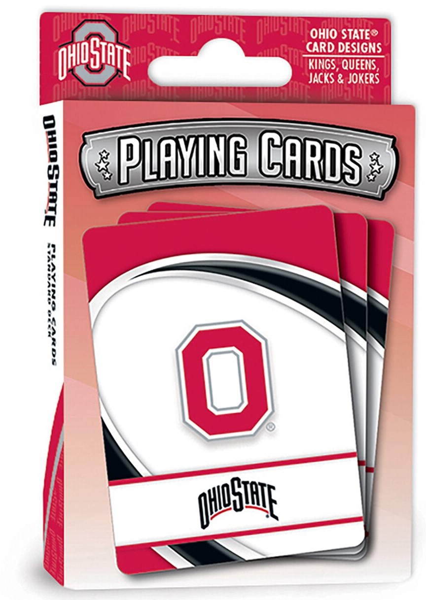Leanin' Tree/Masterpieces Game - #OST3100 NCAA Ohio State Buckeyes OSU Playing Cards