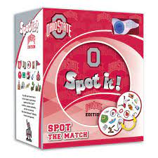Leanin' Tree/Masterpieces Game - #OST3160 NCAA Ohio State Buckeyes Spot It! Game