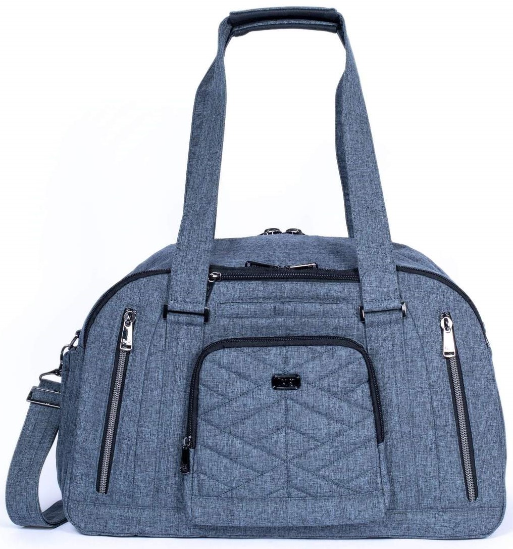 Lug Propeller 2 Duffel Bag Spacious Overnight Bag Heather Grey