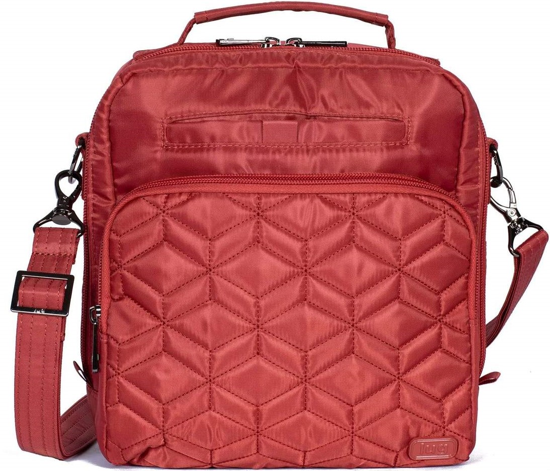 LUG Ranger 2 Crossbody, Purse Rosewood Red Planktown Hardware