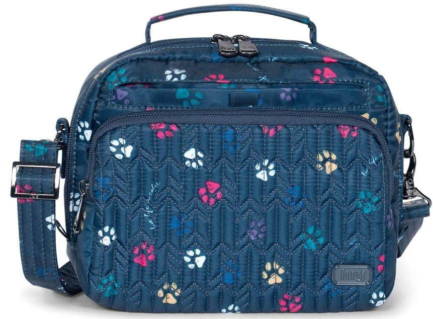 LUG - Mini Ranger - Mid-Size Crossbody - Paws Navy