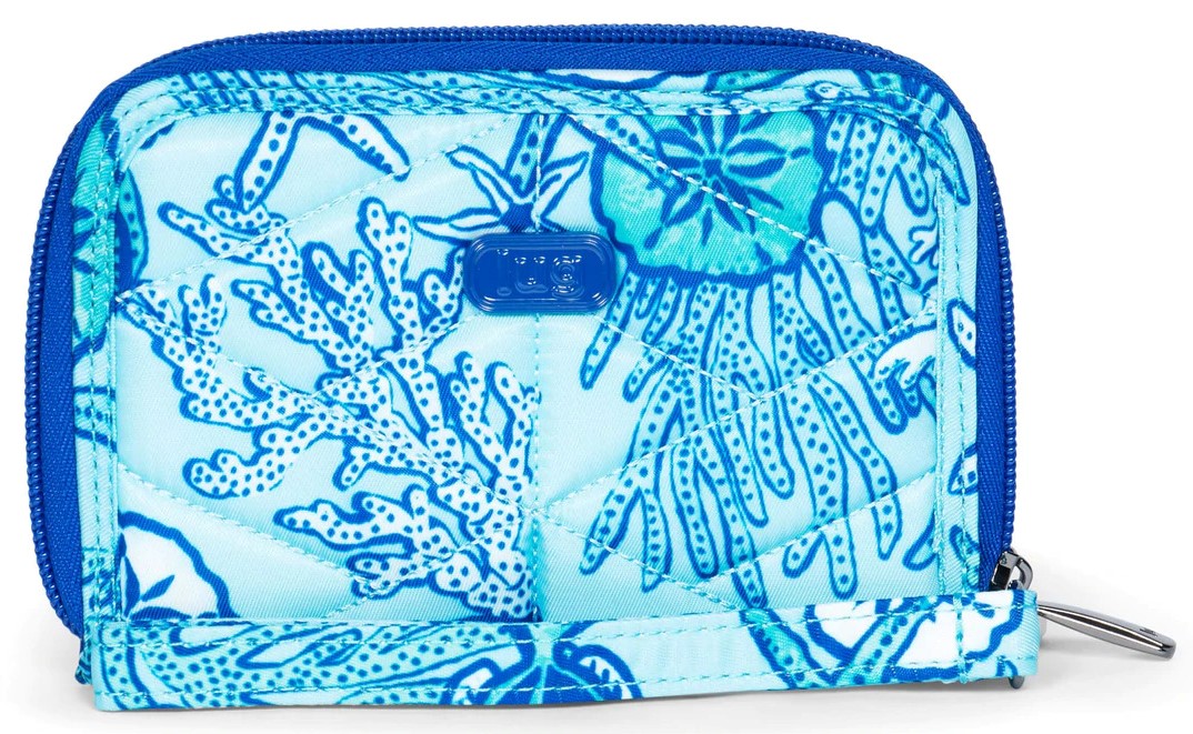 LUG - Rodeo 2 - RFID Wristlet, Wallet - Sealife Blue