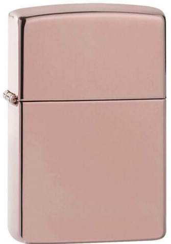 Zippo - #49190 High Polish Rose Gold Lighter