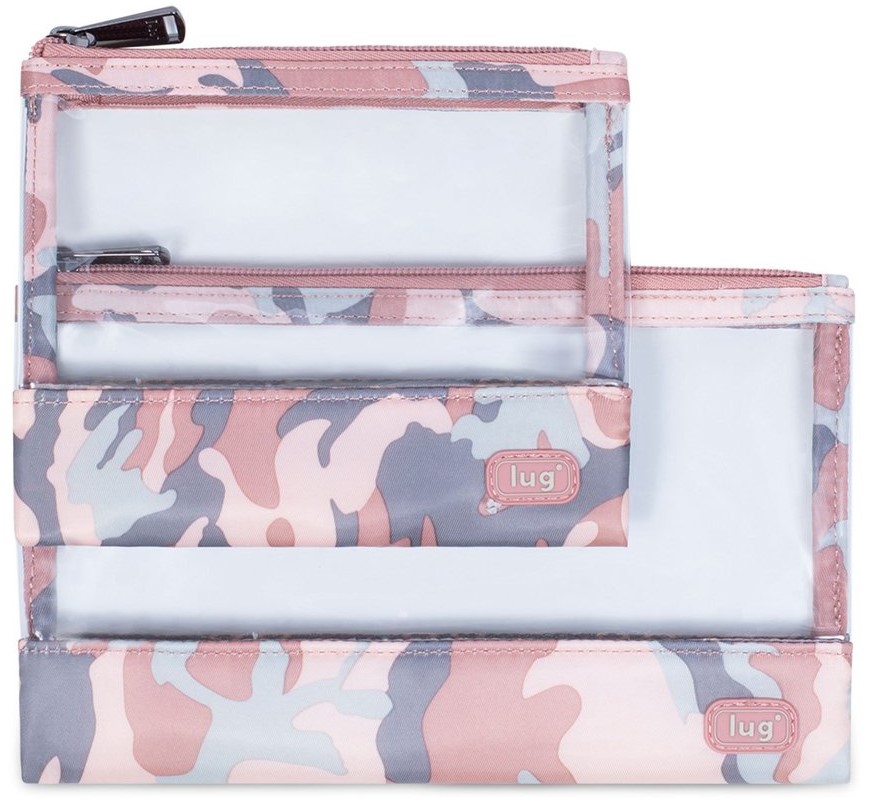 LUG - Seesaw - 2pc. Clear Storage Envelopes - Camo Rose