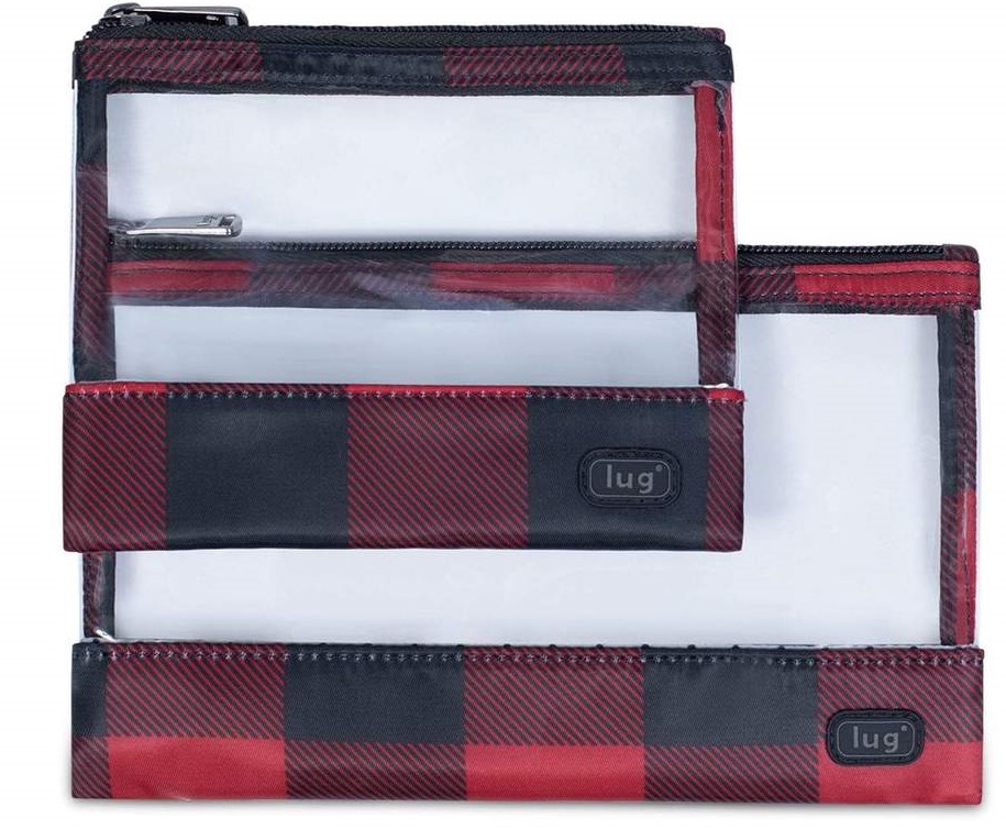 LUG - Seesaw - 2pc. Clear Storage Envelopes - Buffalo Check