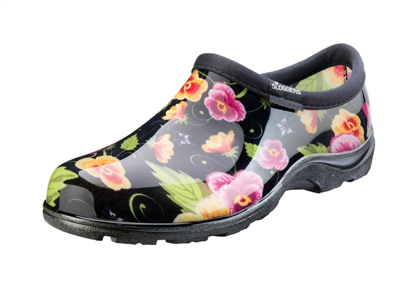 Pansy Black Slogger Shoe